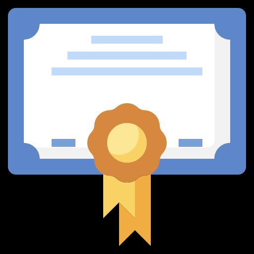 Icono de certificado
